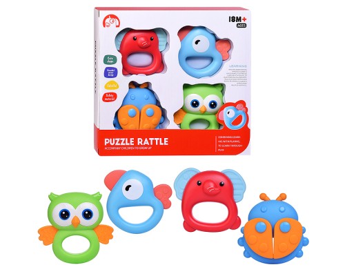 Набор погремушек "Звуки счастья" в коробке