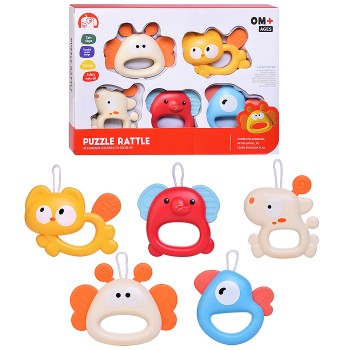 Набор погремушек "Музыкальные забавы" в коробке