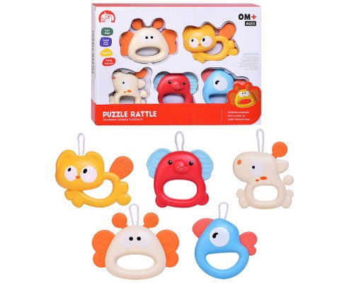 Набор погремушек "Музыкальные забавы" в коробке