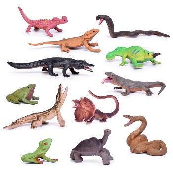 Набор животных "Рептилии" в пакете