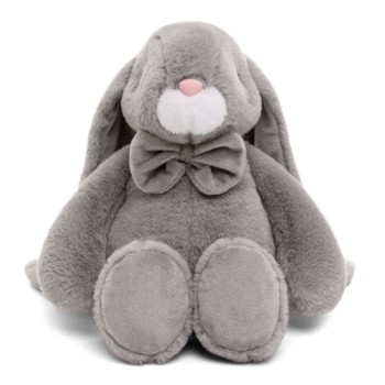 Зайчик Зак, 38см сидя, серый