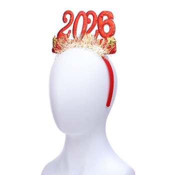 Ободок карнавальный "2026" в пакете