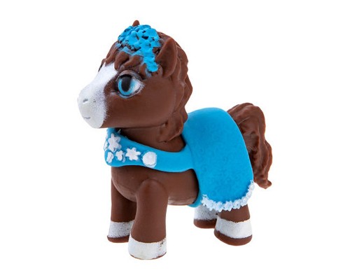 Пони на фасоне "Шоколадка" (пони тянущиеся в костюмчиках 10см) пакет с окном