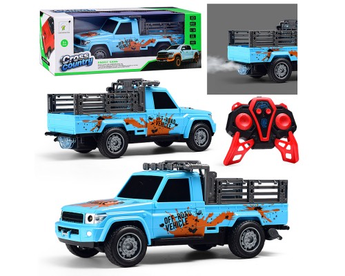 Машина "Фермер" р/у, с дымом, 27 MHz, в коробке