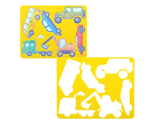 Трафарет "Машины" (165*205)