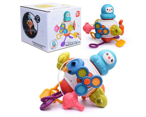 Игрушка развивающая "Космический бизикуб" в коробке