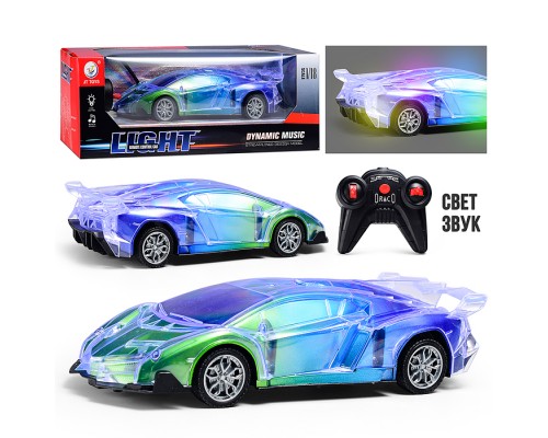 Машина "Мега скорость" р/у, 27 MHz, в коробке