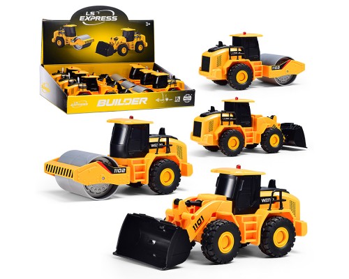 Машина "Строительный город" 1:32 (свет, звук) в коробке