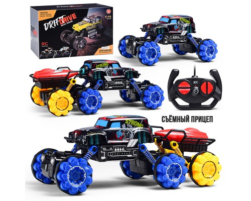 Машина "Турбо-зверь" р/у, 27 MHz, в коробке