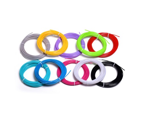 Набор пластика для ручки 3D (10 цветов по 10 м)