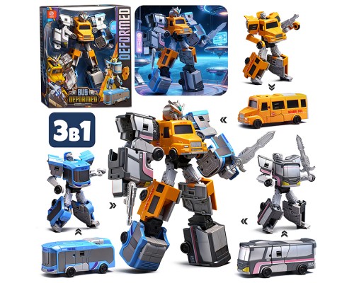 Робот "Автобус" трансформирующийся, в коробке