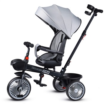 Велосипед 3-х колесный, серый