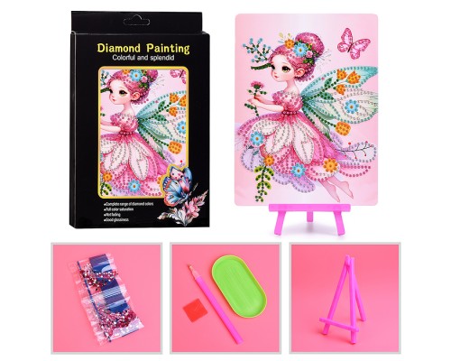 Мозаика алмазная "Маленькая фея" 15*20см