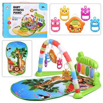 Коврик развивающий "Мир приключений" в коробке