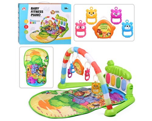 Коврик развивающий "Маленький исследователь" в коробке