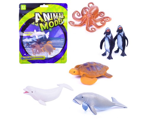 Набор животных "Морские животные" в пакете