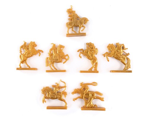 Фигурки воинов "Золотая орда"