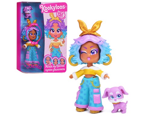 Игровой набор кукла Pets Party. Кукла Emma и питомец