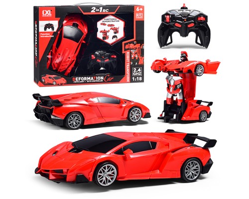 Машина "Гонщик Джуниор" р/у, 27 MHz, в коробке