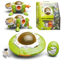 Набор космос (космическая станция - летающая тарелка и дракон) в коробке