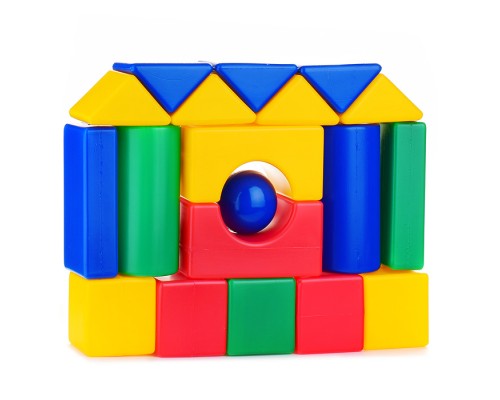 Конструктор "Мой городок" 19 дет.