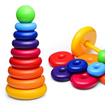 Пирамида Гигант 8 колец, в сетке