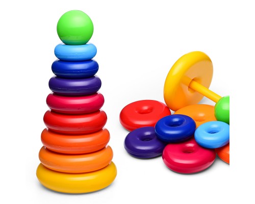 Пирамида Гигант 8 колец, в сетке