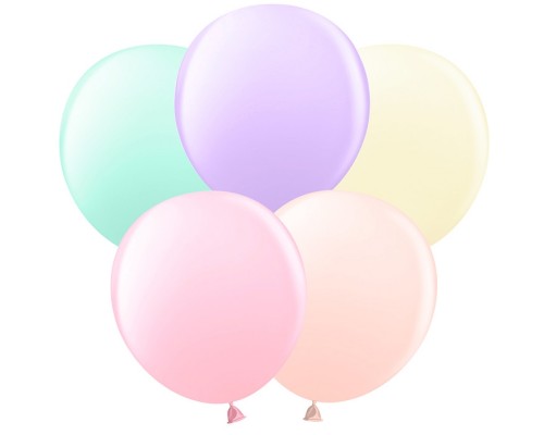 Шар (18''/46 см) Ассорти, макарунс, 25 шт.