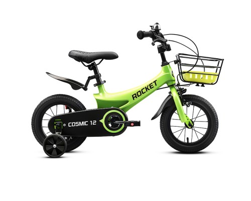 Велосипед 12" Rocket Cosmic, цвет салатовый