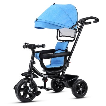 Велосипед 658-1, 3-х колесный, синий