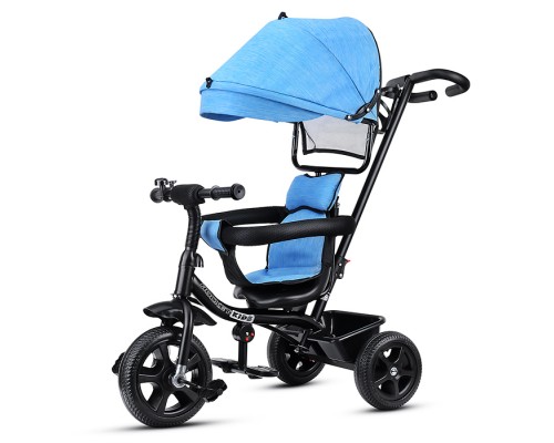 Велосипед 658-1, 3-х колесный, синий