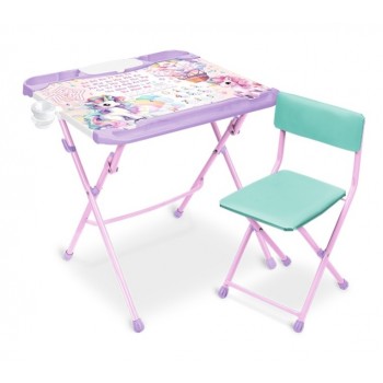 Комплект детской мебели "С единорогами"