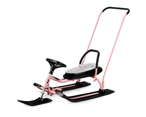 Игрушка Снегокат детский 140 "Go Go" классический c П-образным толкателем (Зая)