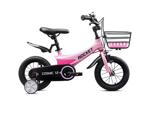 Велосипед 12" Rocket Cosmic, цвет розовый