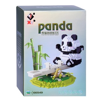 Конструктор "Панда" 1000 дет., в коробке