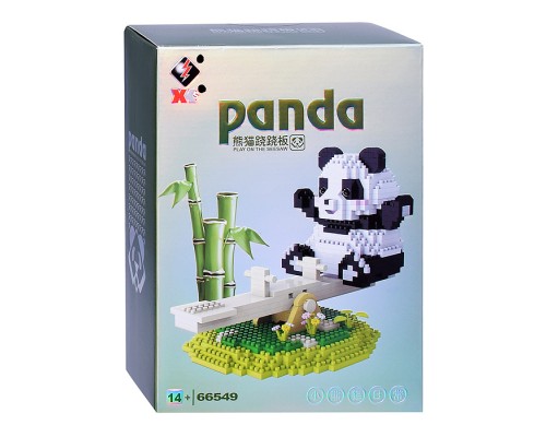 Конструктор "Панда" 1000 дет., в коробке