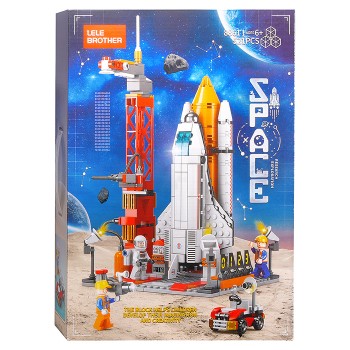 Конструктор "Космический корабль" (521 дет.) в коробке