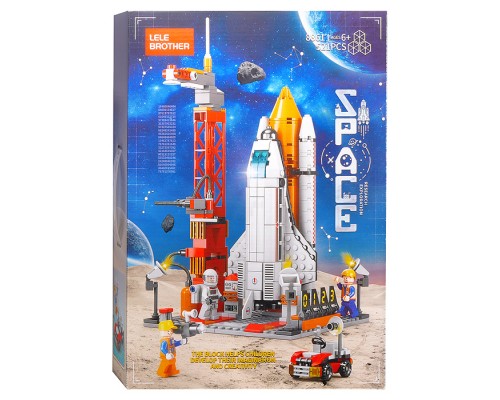 Конструктор "Космический корабль" (521 дет.) в коробке