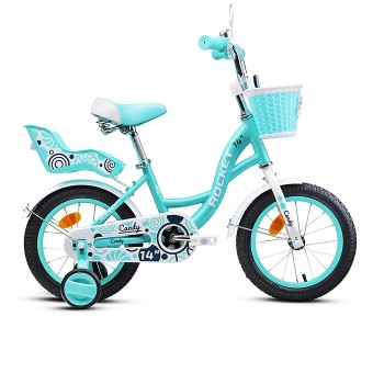 Велосипед 14" Rocket Candy, цвет мятный