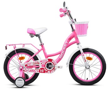 Велосипед 16" Rocket Candy, цвет розовый