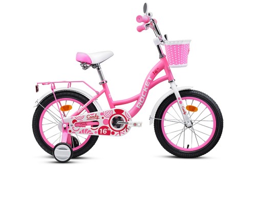 Велосипед 16" Rocket Candy, цвет розовый