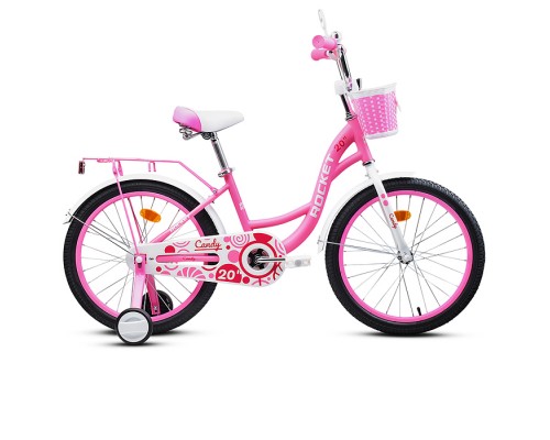 Велосипед 20" Rocket Candy, цвет розовый