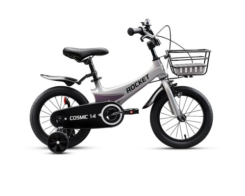 Велосипед 14" Rocket Cosmic, цвет серый