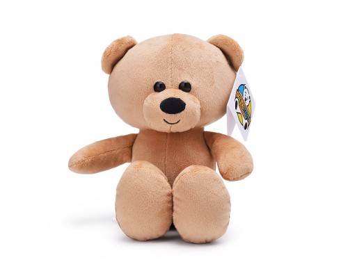 Медведь Вуди, 20см, кофейный