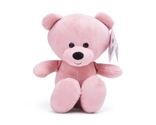 Медведь Вуди, 20см, пудровый