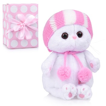 Кошка Ли-Ли BABY в спортивной шапке