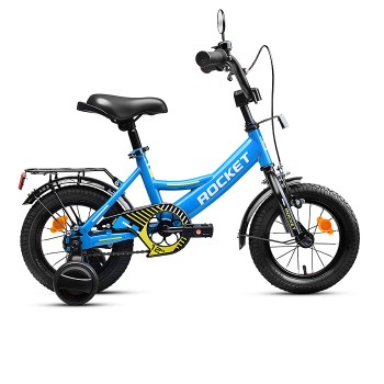 Велосипед 12" Rocket Gem, цвет голубой