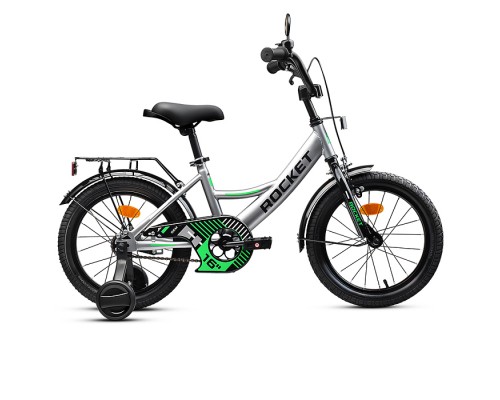 Велосипед 16" Rocket Gem, цвет серый