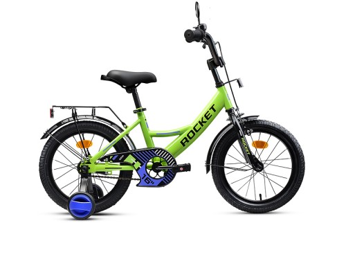 Велосипед 16" Rocket Gem, цвет зеленый