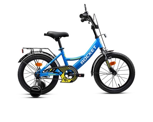 Велосипед 16" Rocket Gem, цвет голубой